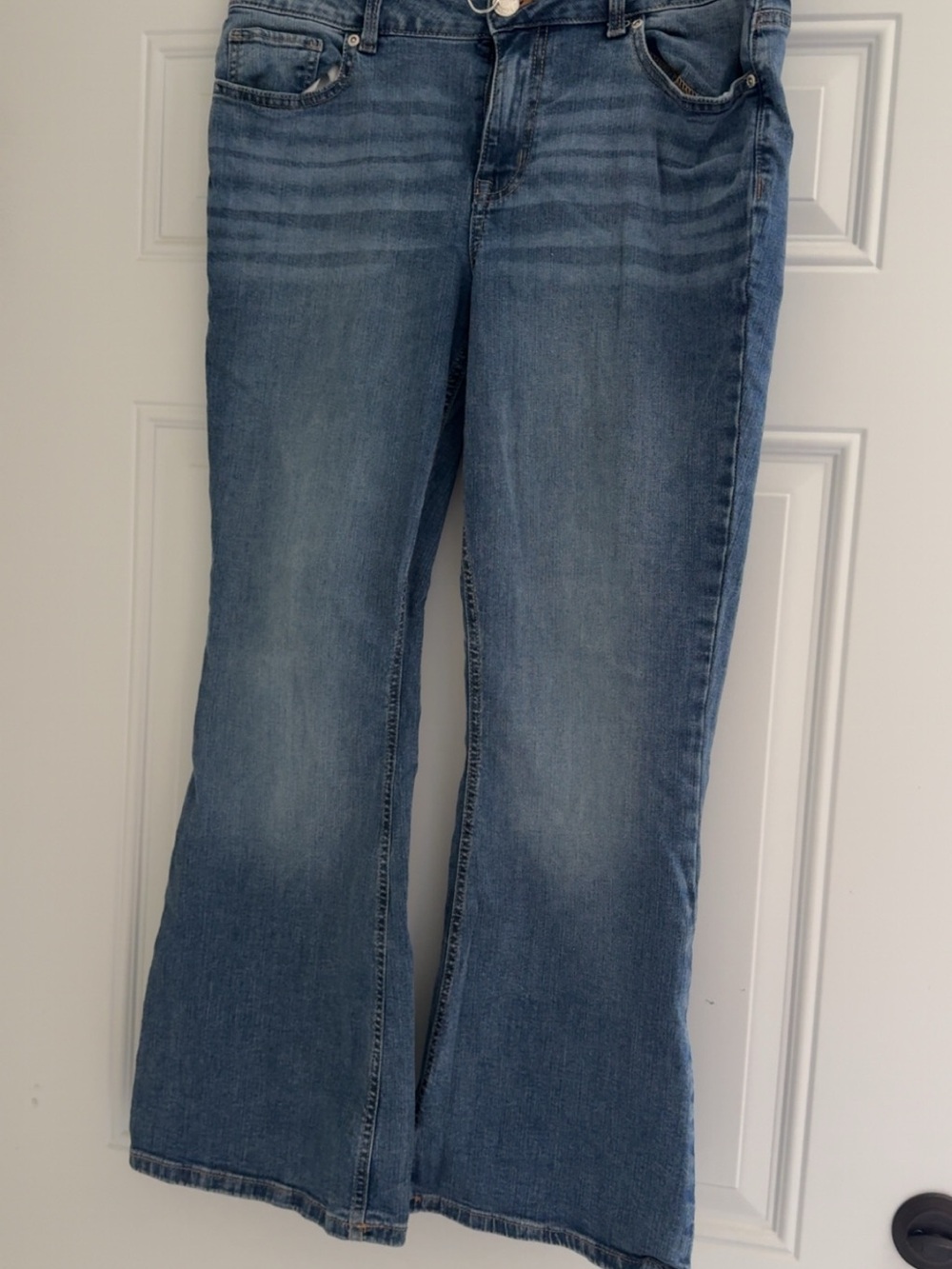 Maurices Light Blue Flare Jeans